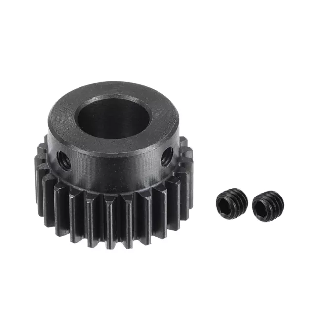 12 mm Blende 25T Mod 1 15 # Stahl Spur Diff Differential Ritzel Motor Getriebe