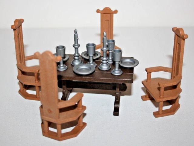 Table Pour Château Playmobil 3666 - Accessoire Chevalier, Moyen âge, Princesse, Bon état