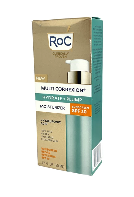 RoC Multi Correxion Hydrate + Plump Moisturizer SPF 30 (1.7oz/50ml) New In Box