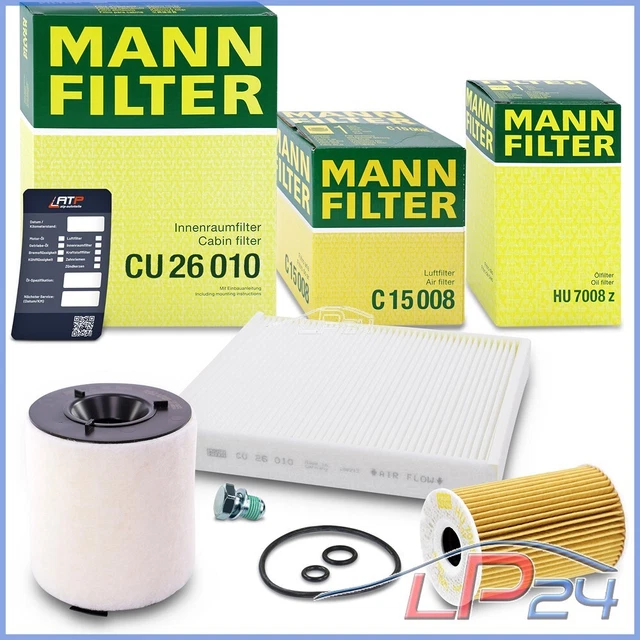 Filtre à Air D'habitacle MANN-FILTER CU 2941-2 - Compatible BMW X5/X6 Diesel - Qualité Premium, Remplacement Facile