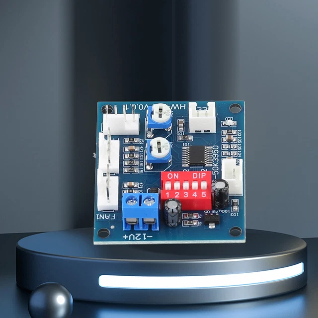 Regolatore Di Velocità E Controllo Della Temperatura Della Ventola Pwm A 4 Fili Dc 12v~p138137358 - Foto 7