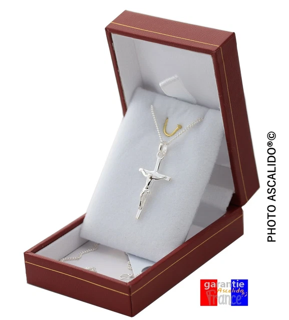 Pendentif Tête De Jésus En Argent Sterling 925 - Petit Modèle - Fabriqué En Allemagne - Neuf Avec étiquettes