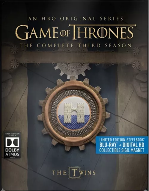 Game of Thrones The Complete Third Season Blu-ray Lena Headey NEW