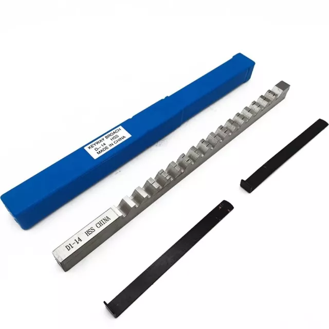 Push-Type Keyway Broach 14mm D Metric Size Broaches Broaching Tools For CNC