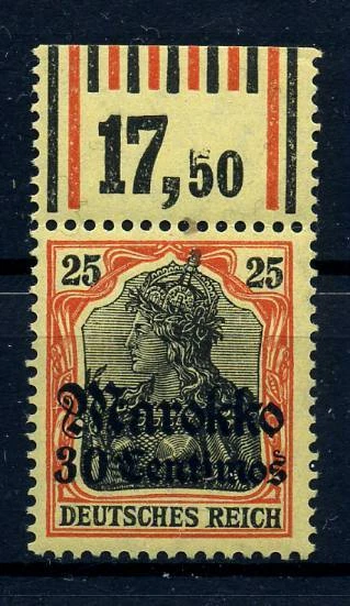 DP MAROKKO 1911 Nr 50 postfrisch (220688)