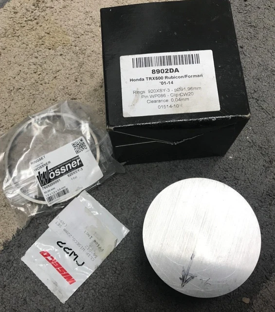 New Wossner TRX 500 Rubicon Forman 01-14 Piston Kit 91.96mm