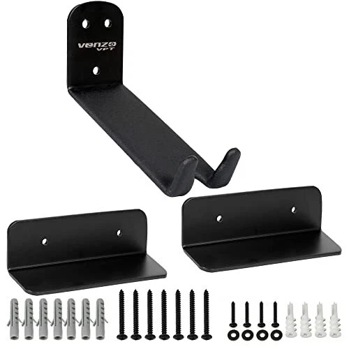 Bike Bicycle Indoor Storage Pedal Wall Mount Hanger Stand Hook Rack Holder -