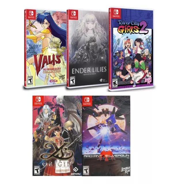 Limited Run Games und Strictly Limited Games - Nintendo Switch Spiele - Auswahl