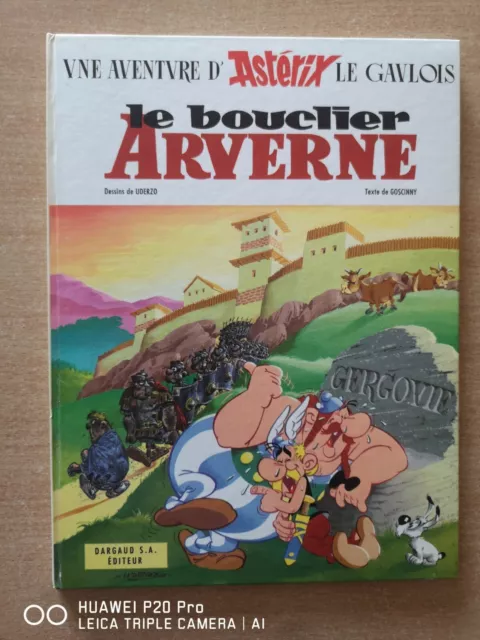 Album Bd Asterix - Le Bouclier Arverne - Eo - 1968