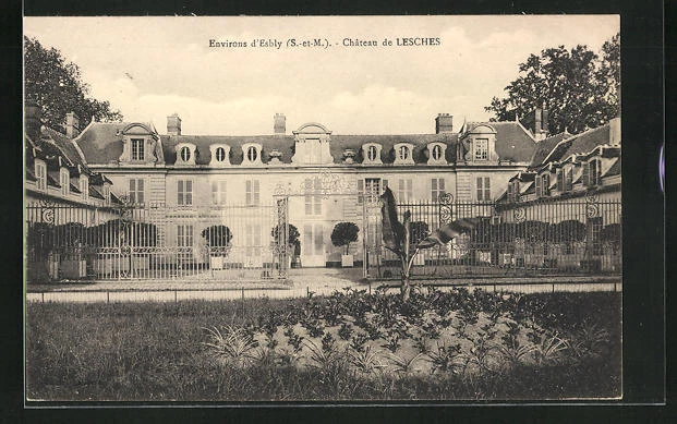 CPA Lesches, le Chateau