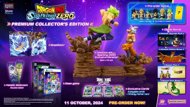 DRAGON BALL SPARKING! ZERO Xbox Premium Collector Edition EXCLU BANDAI