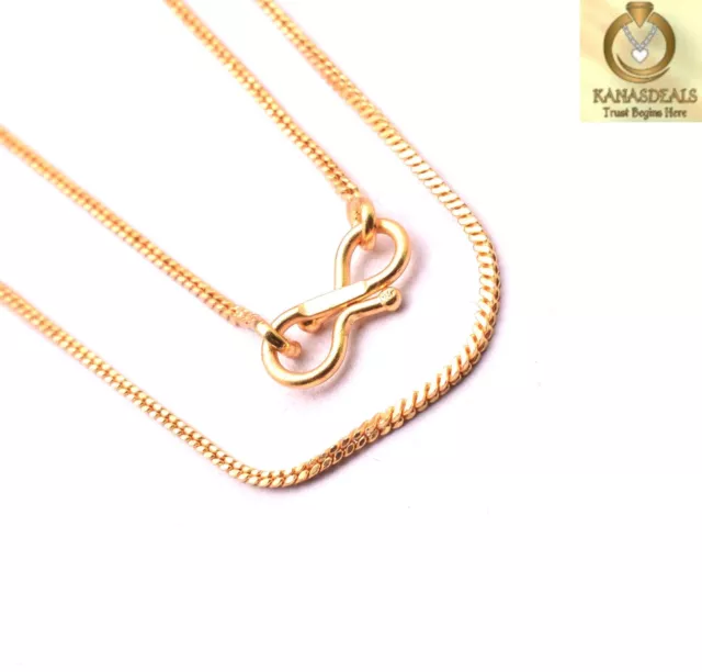 Plain Plated Chain Marvelous Jewellery 4 GM Value-Priced @1.99-71296