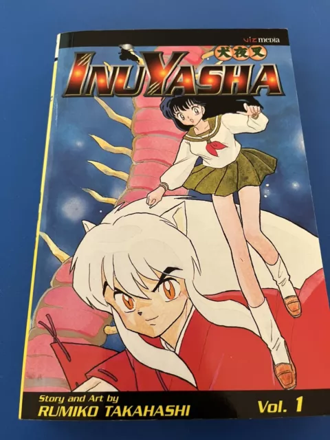 INUYASHA Manga Volume 1 RUMIKO TAKAHASHI English 2nd Edition 2004 VIZ Media