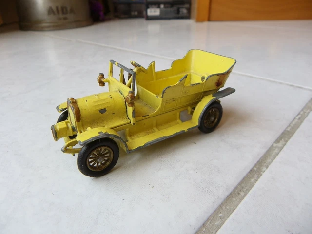 Matchbox Lesney Moko - Camion Citerne ERF Esso 11 - Fabrication UK - Jouet Ancien
