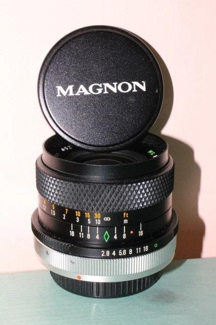 Objectif Grand Angle Hanimex 28mm F/2.8 - Monture Canon FD, Pour AE-1, A1, AV-1, FTb