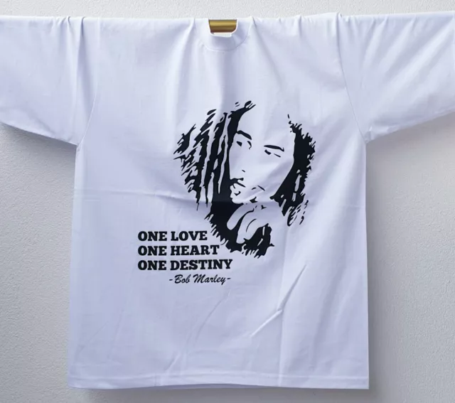 Bob Marley Reggae. Ultra Heavyweight American Style Hip Hop Tee by LEGIT CO