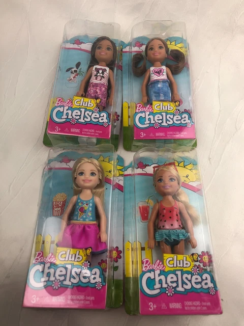 BARBIE DOLL X Chelsea Dolls In Original Packaging Club