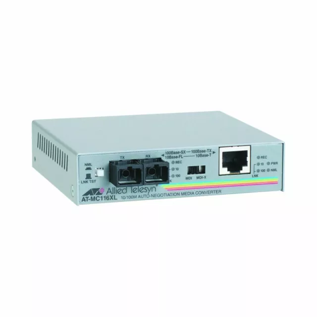 ANTEC AT-MC116XL Fast Ethernet Media Converters 100Mbit/s Netzwerk Med