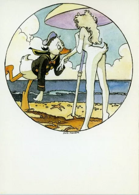 MANARA CARTE POSTALE DONALD I LOVE PAPERINO - DEL GRIFO (Italie)