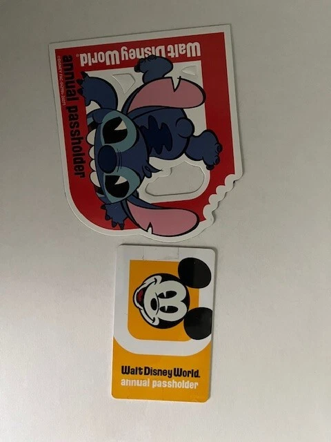WALT DISNEY WORLD Authentic STITCH Passholder Magnet NEW $20.00 - PicClick