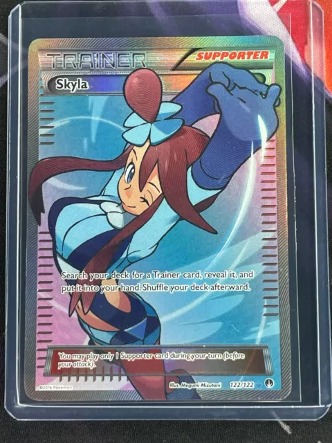 Pokémon Skyla - 122/122 - Full Art Ultra RareXY: Breakpoint