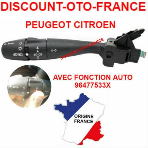 Commodo Phares Feux Clignotants pr Citroen Peugeot 1007 206 207 307 406 407 807