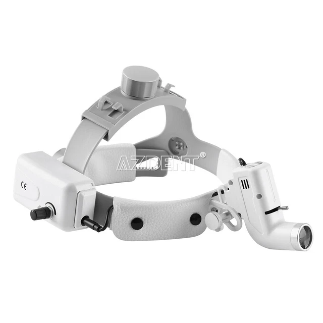 5W Dental LED Head Light Lamp for Binocular Loupes Brightness Spot Ajustable