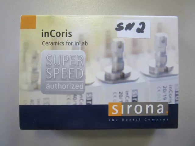 Sirona in Coris ZI mono L F2 Zirkonoxidkeramik- Blöcke#S2