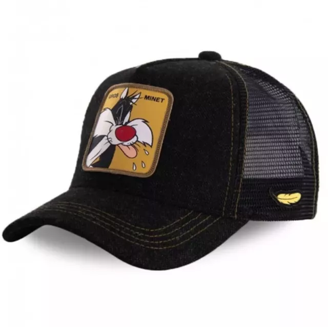 Sylvester The Cat Snapback Hat cap baseball truckers Gros Minet looney tunes