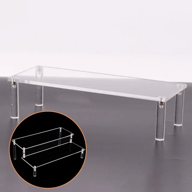 Escalera desmontable 30 5x10 cm acrílico para juguetes y cosméticos