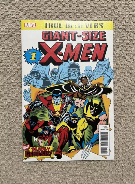 True Believers Giant Size X-Men #1 Marvel Comics NM+ 2017