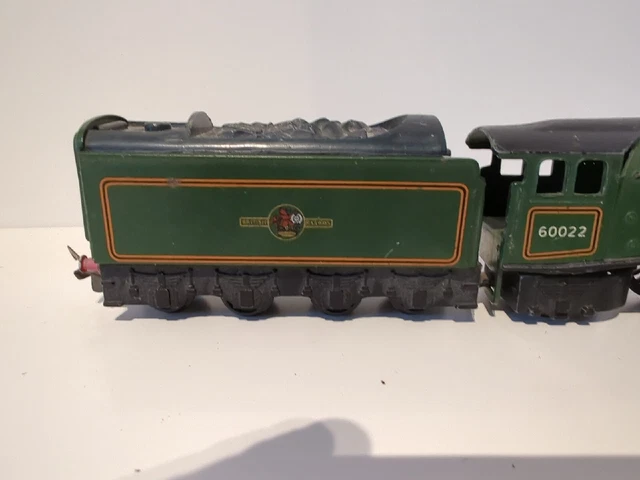 Hornby Dublo 2 Rail OO Mallard A4 4-6-2 60022 BR Green Loco & Tender 3