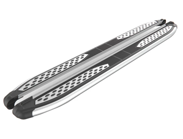 Marchepieds Latéraux Pédale pour Skoda Kamiq 2019-2026 Aluminium Noir Argenté