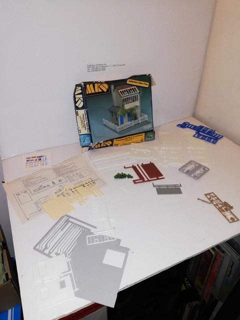 MECCANO 1/87 HO MAQUETTE GARE SNCF DEMONTABLE Réf : 690