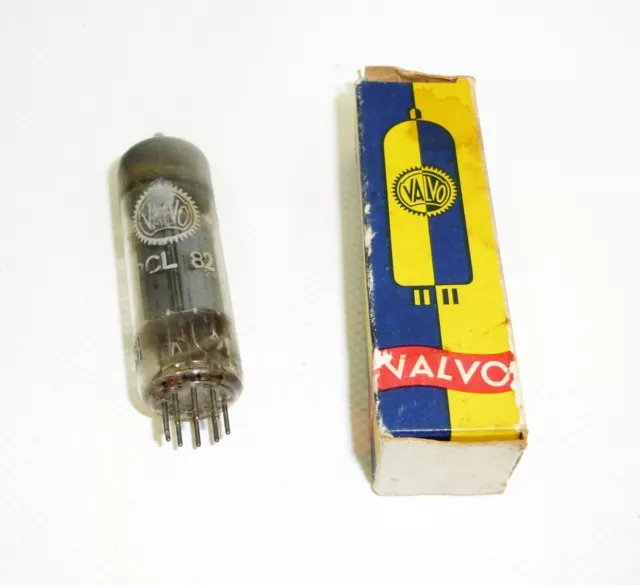 VALVO NOS PCL 82 NOS OVP in Karton / Box RÖHRE vintage VALVE / TUBE