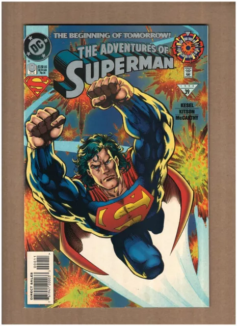 Adventures of Superman #0 DC Comics 1994 Zero Hour NM- 9.2