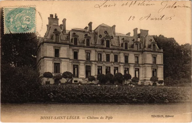 CPA BOISSY-SAINT-LEGER Chateau du Piple (1352402)