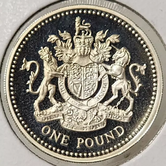 Great Britain Elizabeth Ii Proof Sterling Pound 1998