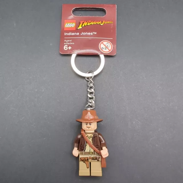 Lego Indiana Jones Keychain / Keyring - Indiana Jones 852145 - Rare & Retired