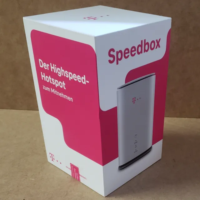 Telekom Speedbox 2 Weiß, LTE, Hotspot, Dualband, Nano-Sim, USB-C, BRANDNEU