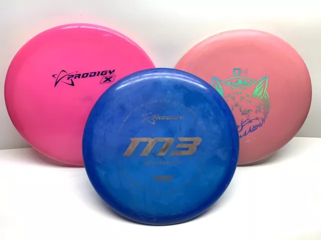 Prodigy M3 Lot Of 3 Midrange Disc Golf