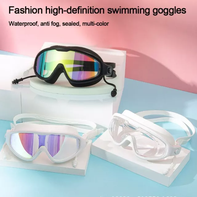 Waterproof Anti-fog Adult Swimming Goggles  Outdoor Sports Swimming Supplies