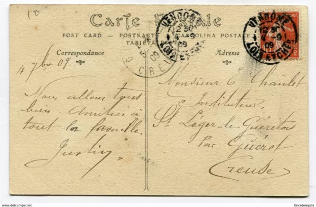 CPA-Carte postale- France -Vendôme - Panorama pris du Château - 1909 ( CP4411) 2