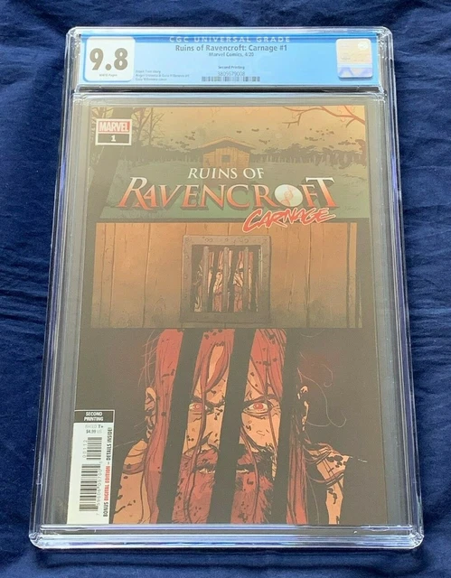 Ruins of Ravencroft Carnage CGC 9.8 2nd Print - 1st Appearance Cortland Kasady