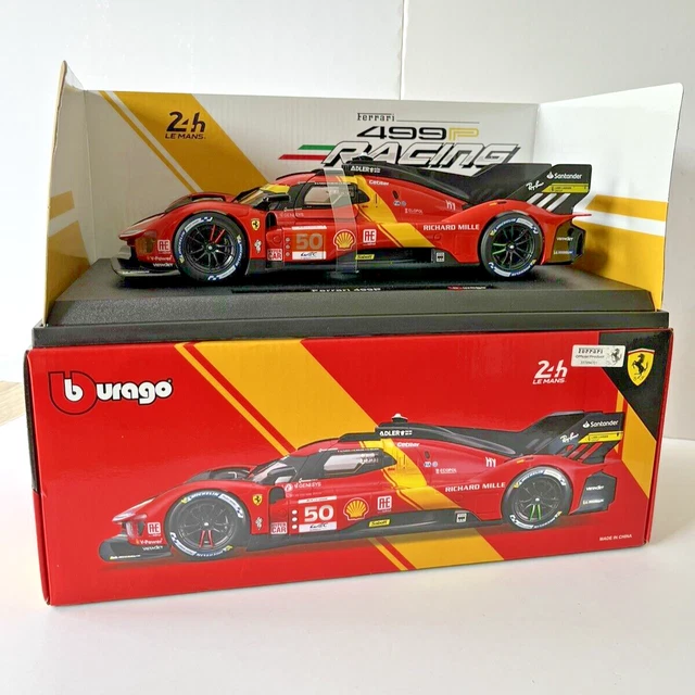 Ferrari 499P Le Mans 2024 N°83 - Bburago 1/18 (Précommande)