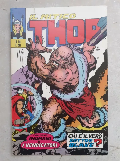 Il mitico Thor n.58 "Chi è il vero Dottor Blake? " Ed.Corno del 03-07-1973
