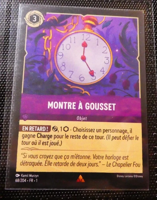 LORCANA CHAPITRE 1 Disney France Card Game Carte 68/204 FR Francais