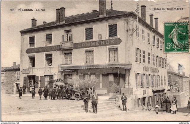 8806. lélan-le-Grand - Grande Rue et Hôtel Delaunay