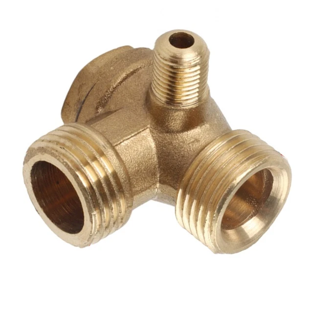 SOUPAPE ANTI-RETOUR POUR compresseur d'air en laiton durable pour pompe