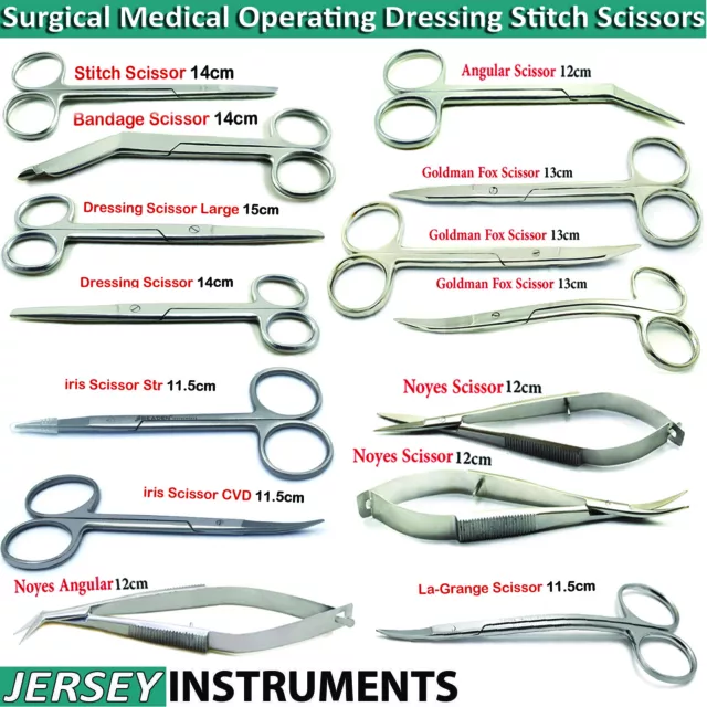 Dental Surgical Scissors Medical Veterinary Microsurgery Dissecting Hospitals CE